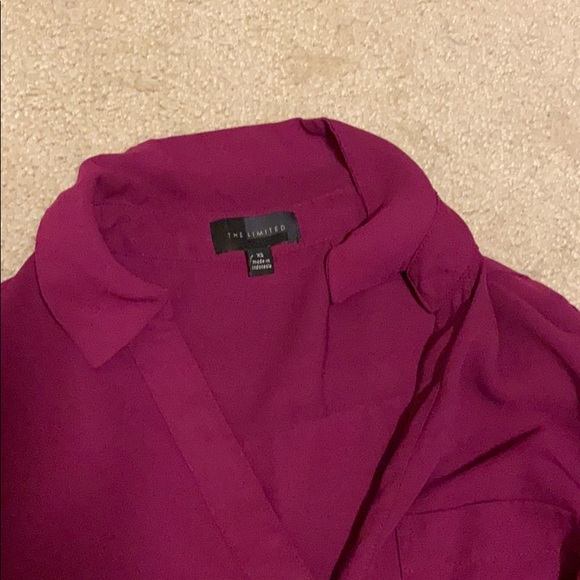 Bright button down shirt from The Limited - Picture 2 of 3